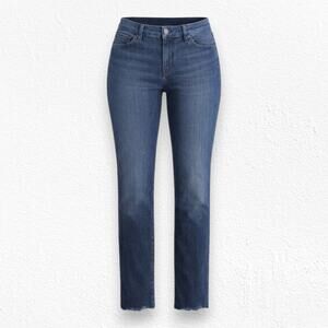 Articles of Society Dark Wash Mid Rise Carly Cut Off Hem Skinny Jeans Size 29